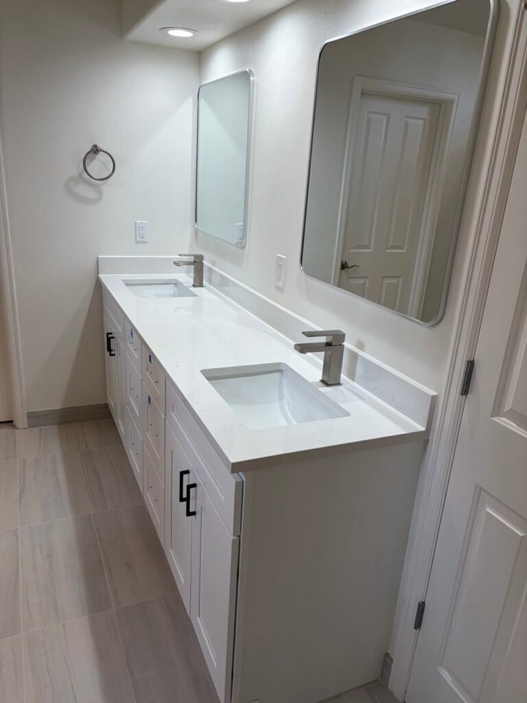 Modern bathroom remodel – Bathroom Renovation in Everett, WA