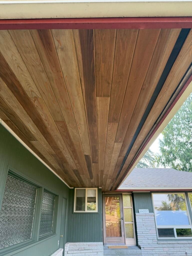 Custom Wood Soffit Installation – Other Projects in Lake Forrest, WA